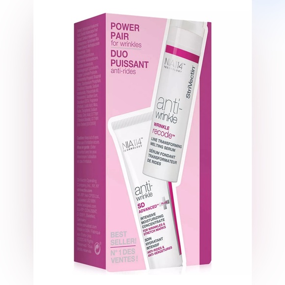 StriVectin 2-Pc Power Pair for Wrinkles & Anti-Rides - New in box travel size! - Picture 2 of 9